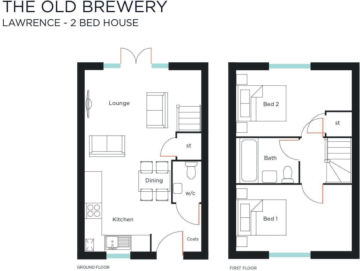 Deakins Court, Mansfield, Nottinghamshire, NG18 floorplan