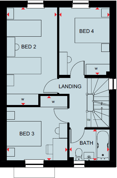 Southern Cross,
Wixams,
MK42 6AW floorplan