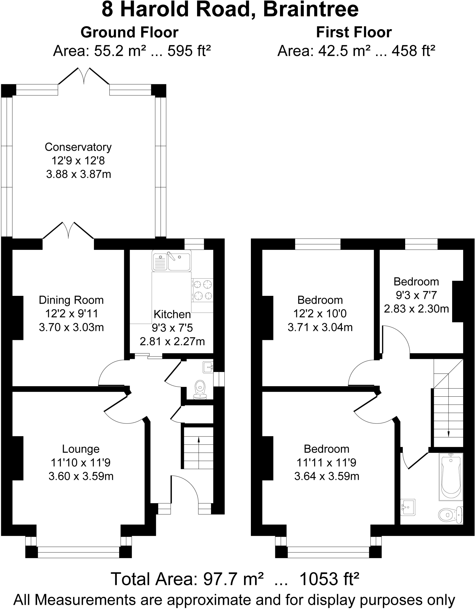 Harold Road, Braintree floorplan