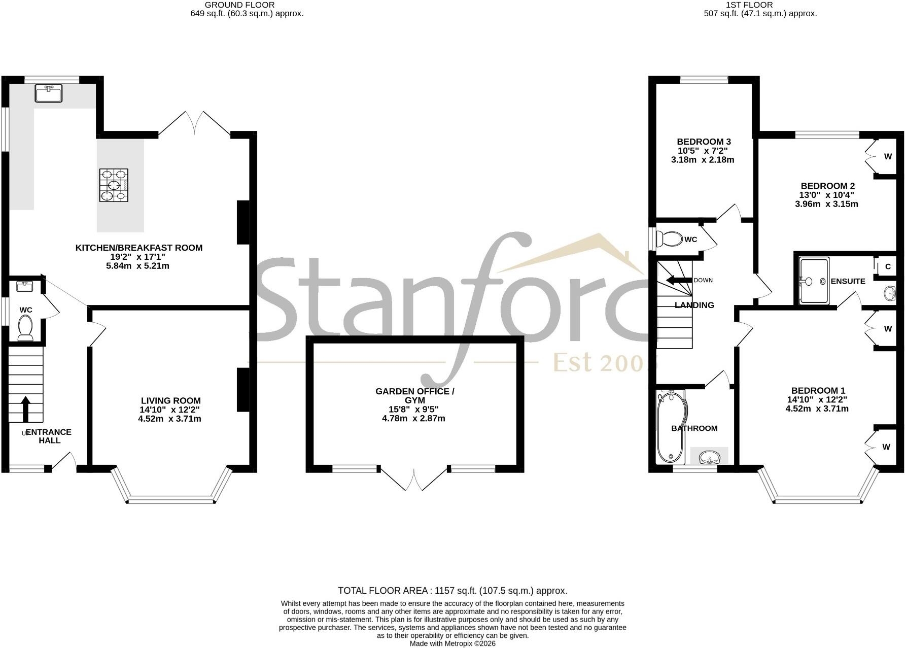 Chessel Avenue, Southampton, Hampshire, SO19 floorplan