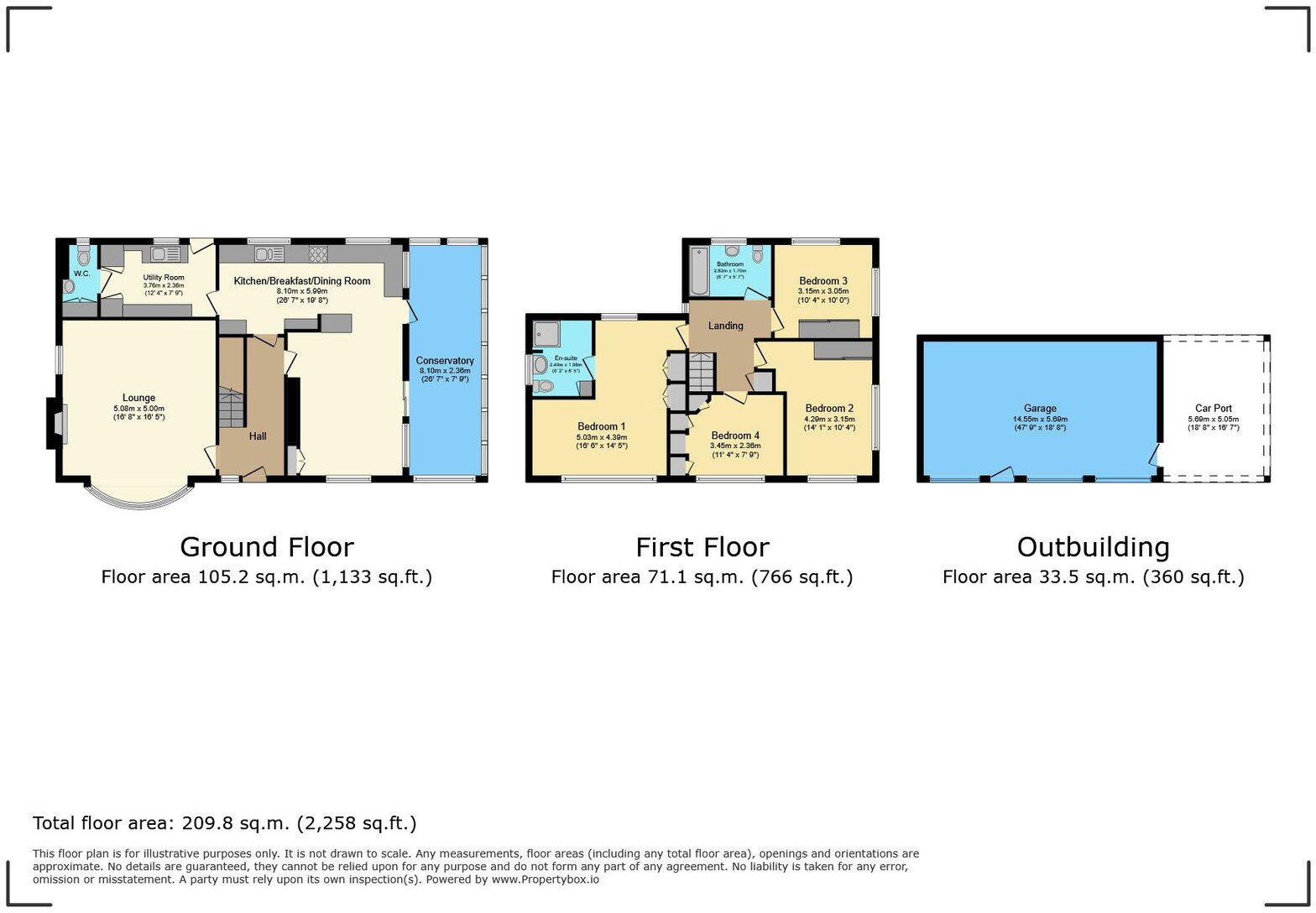 Salhouse, Bubwith floorplan