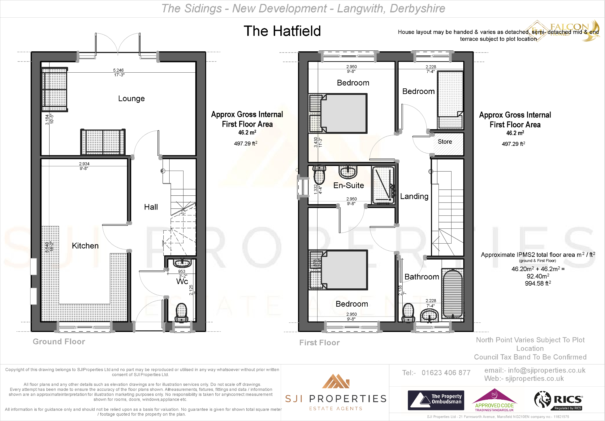 Plot 26 - The Sidings, Colliery Close, Langwith, NG20 floorplan