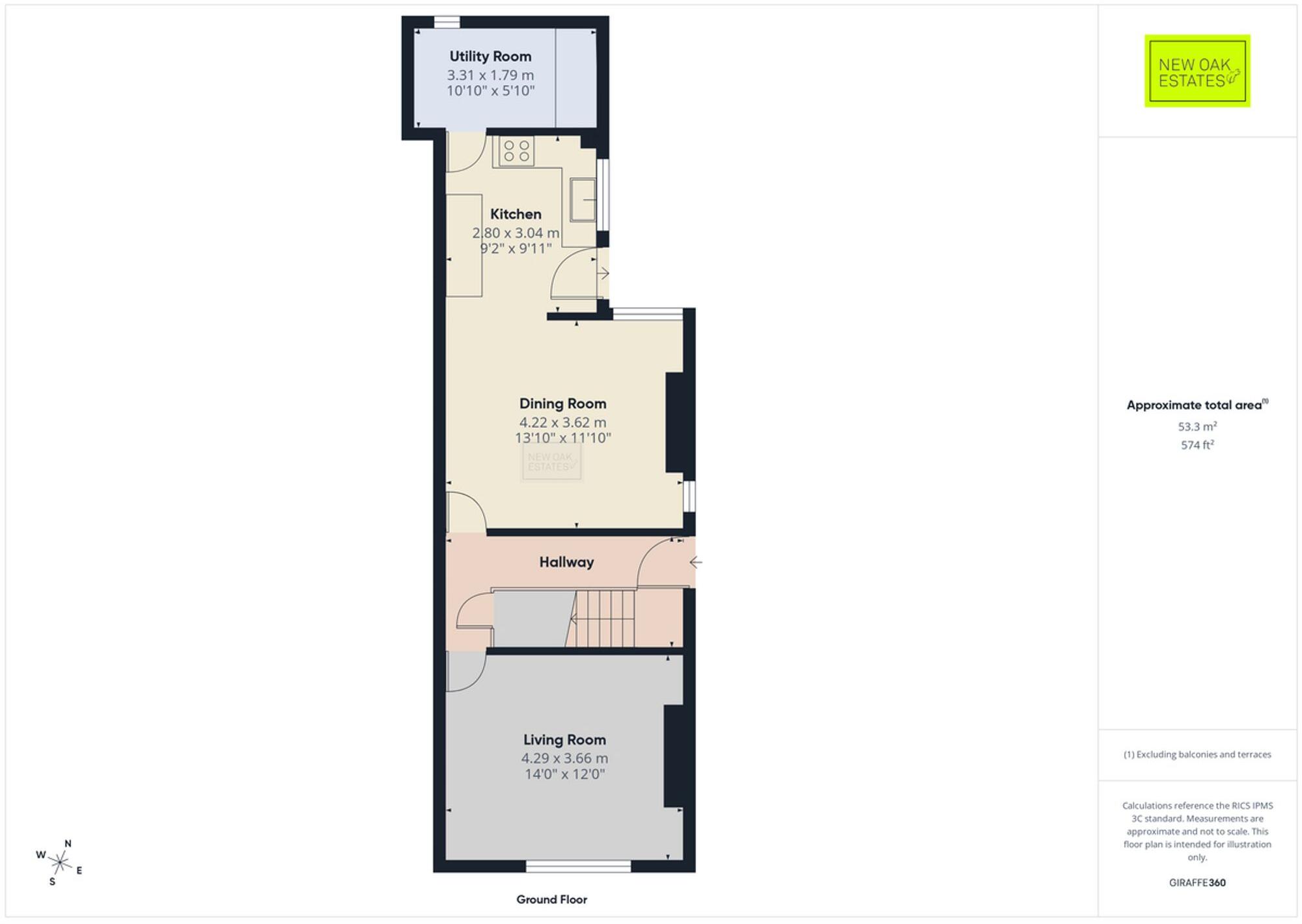 Knighton Street, North Wingfield, S42 floorplan