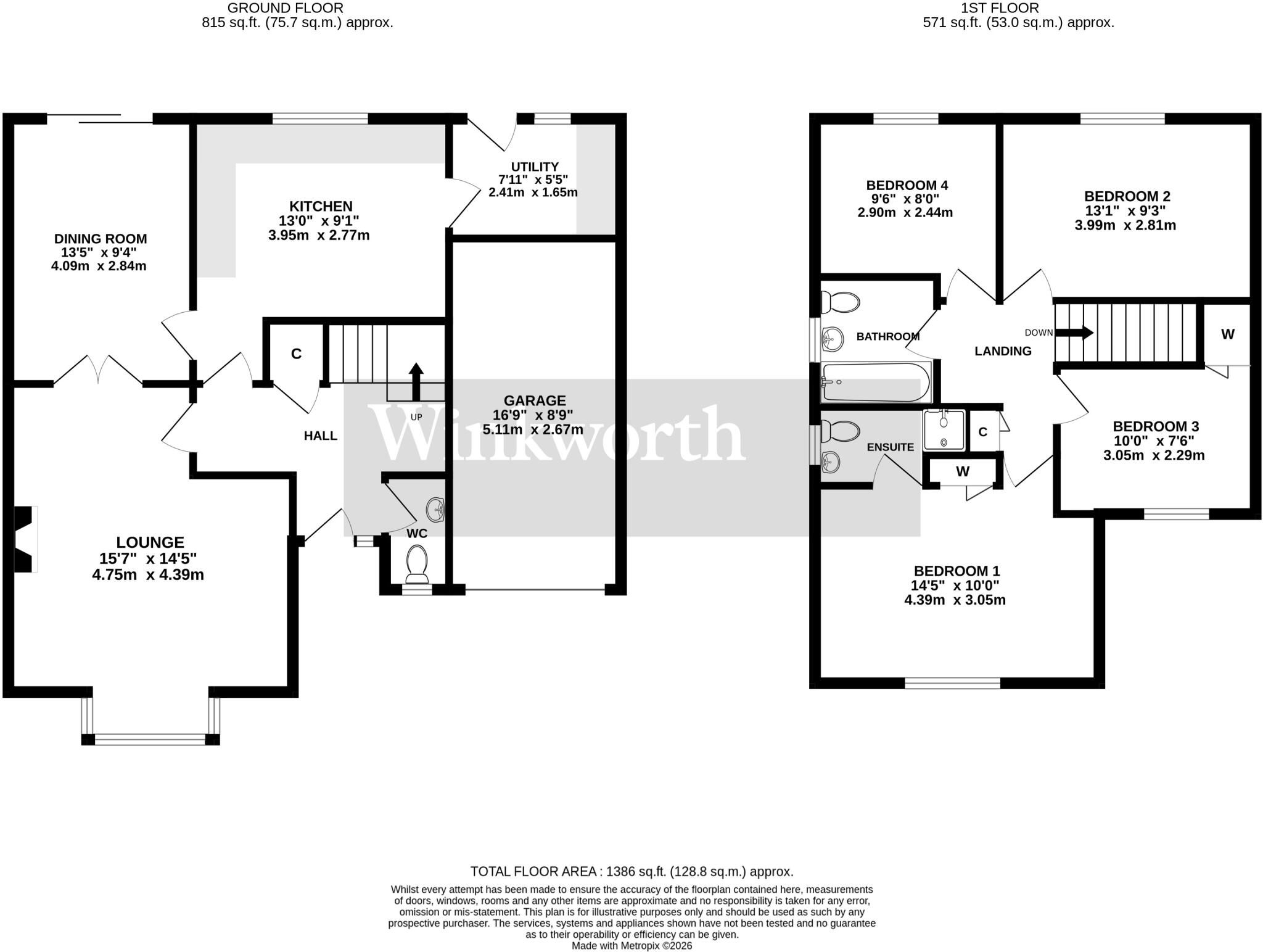 Pimpernel Road, Horsford, Norwich, Norfolk, NR10 floorplan