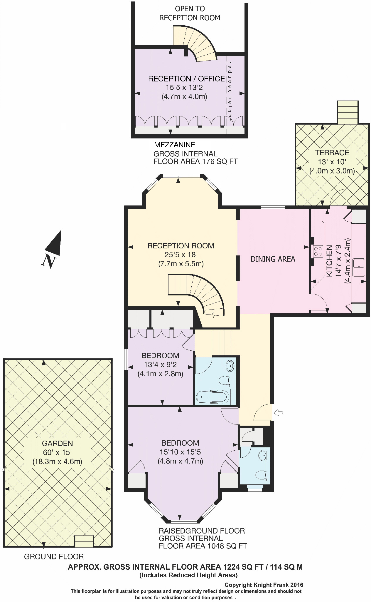 Fellows Road, Belsize Park, London NW3 floorplan