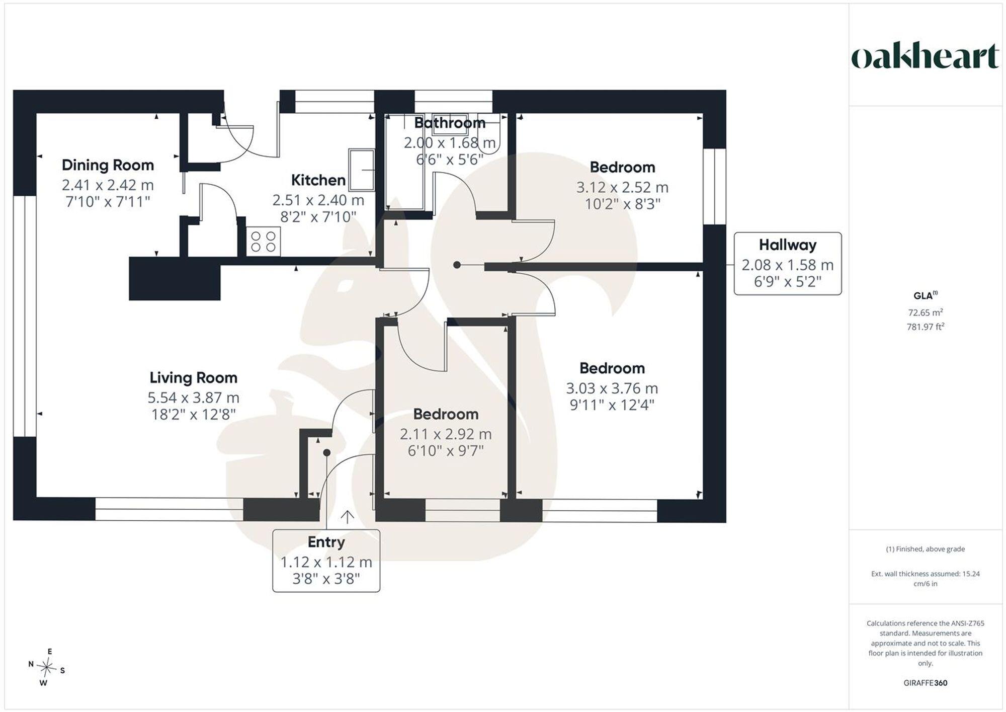 Eddowes Road, Barham, IP6 floorplan