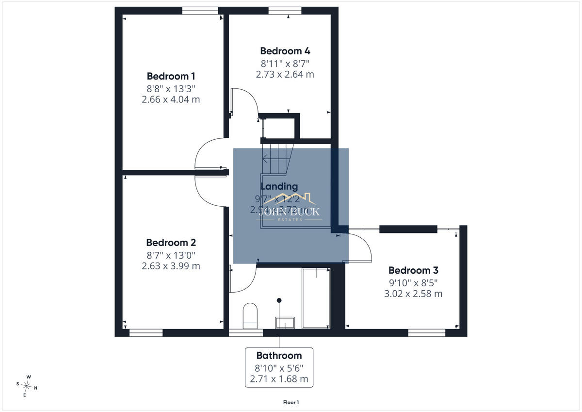 Laburnum Avenue, Washington, NE38 9 floorplan