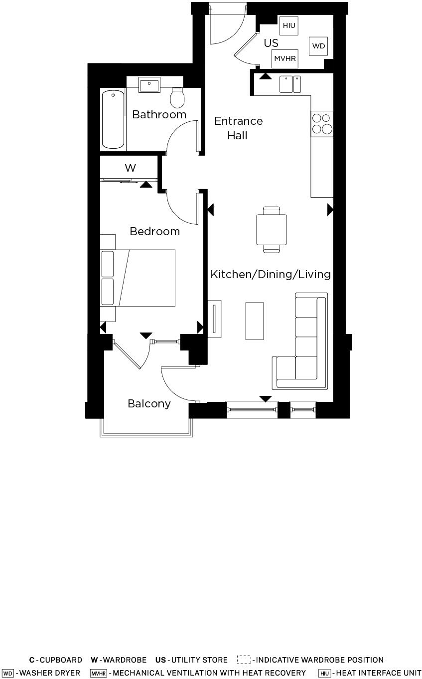 225, Canalside Quarter,
Oxford,
Oxfordshire,
OX2 8QF floorplan