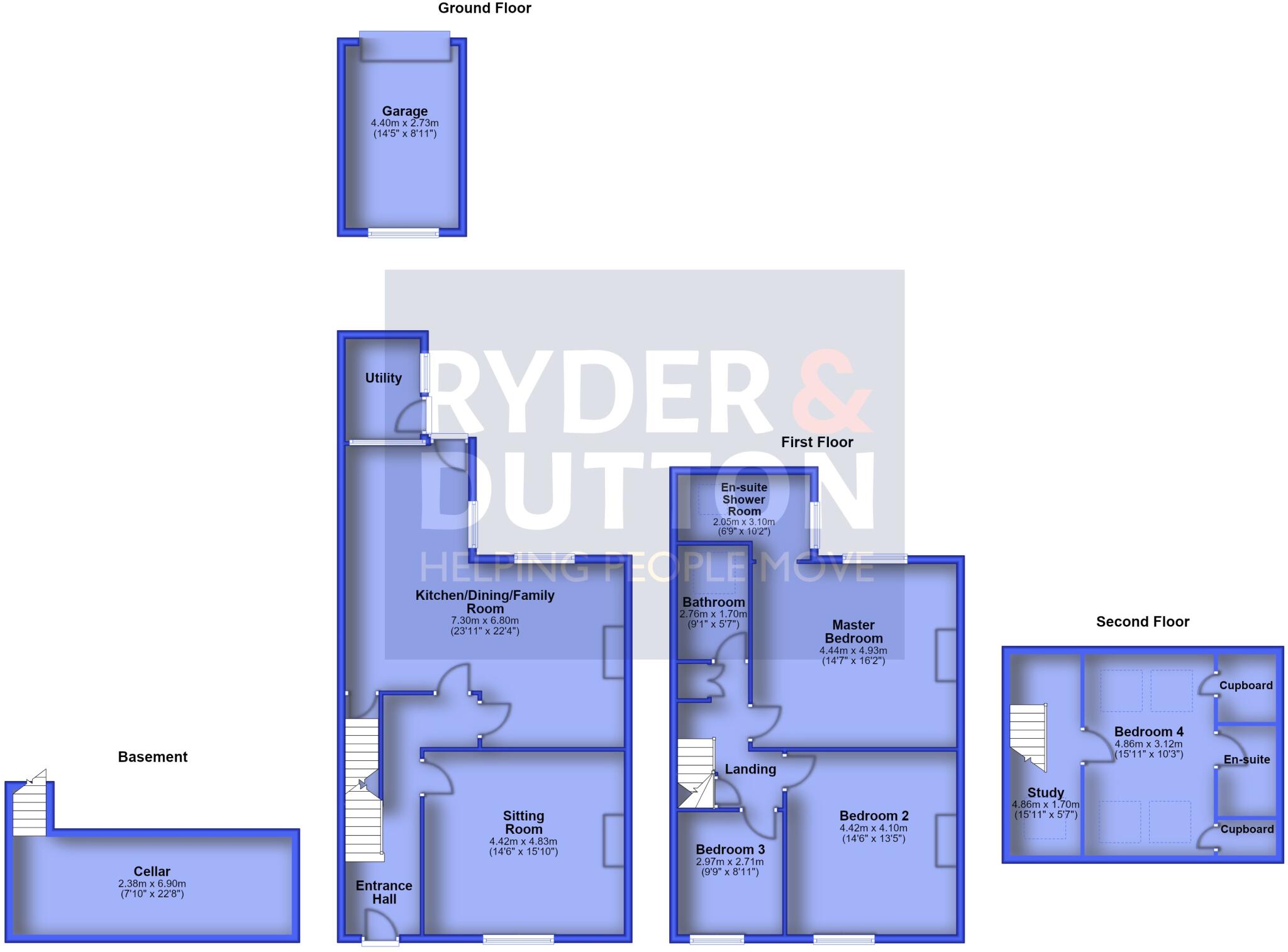 Huddersfield Road, Holmfirth, West Yorkshire, HD9 floorplan