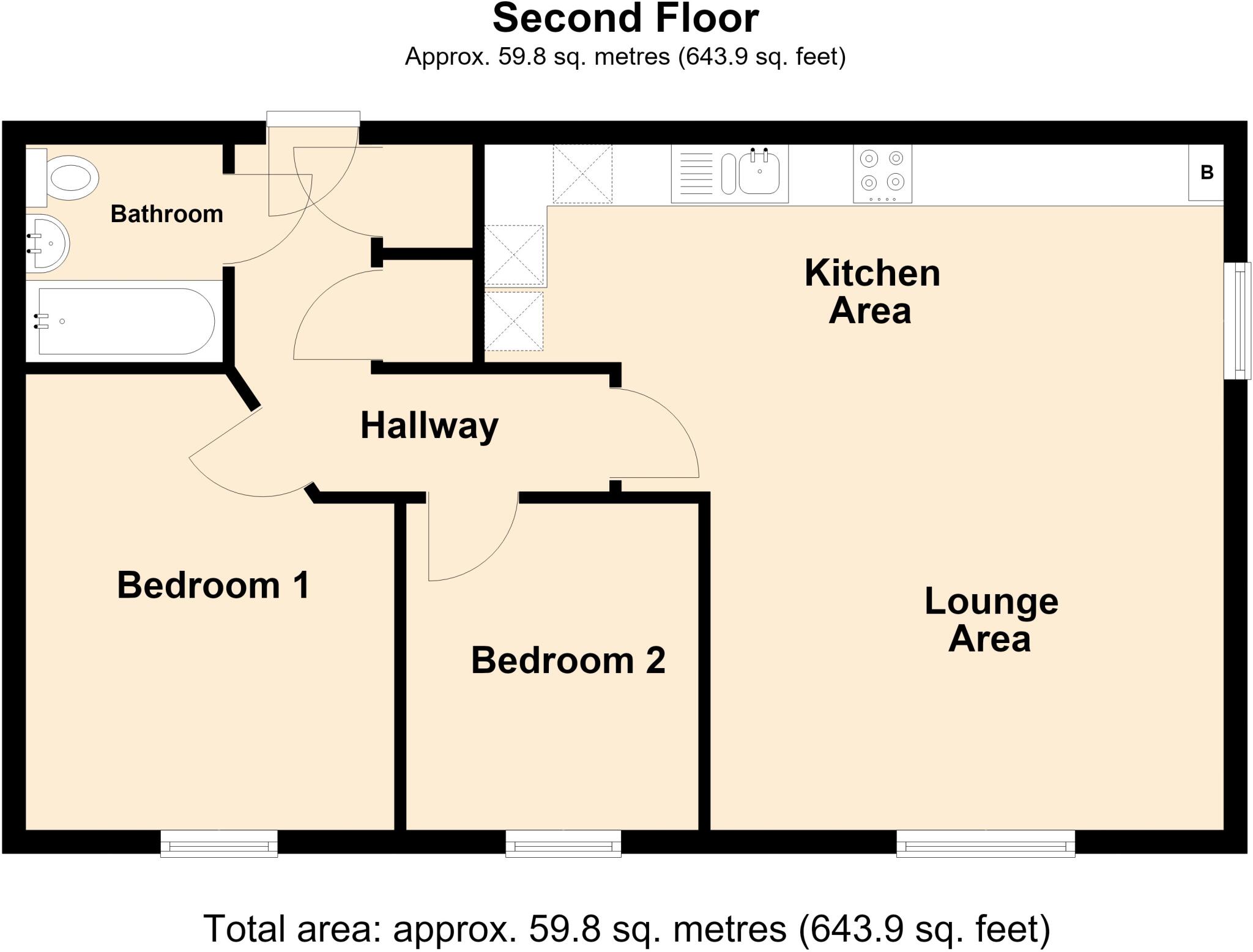 Barons Crescent, Trowbridge floorplan