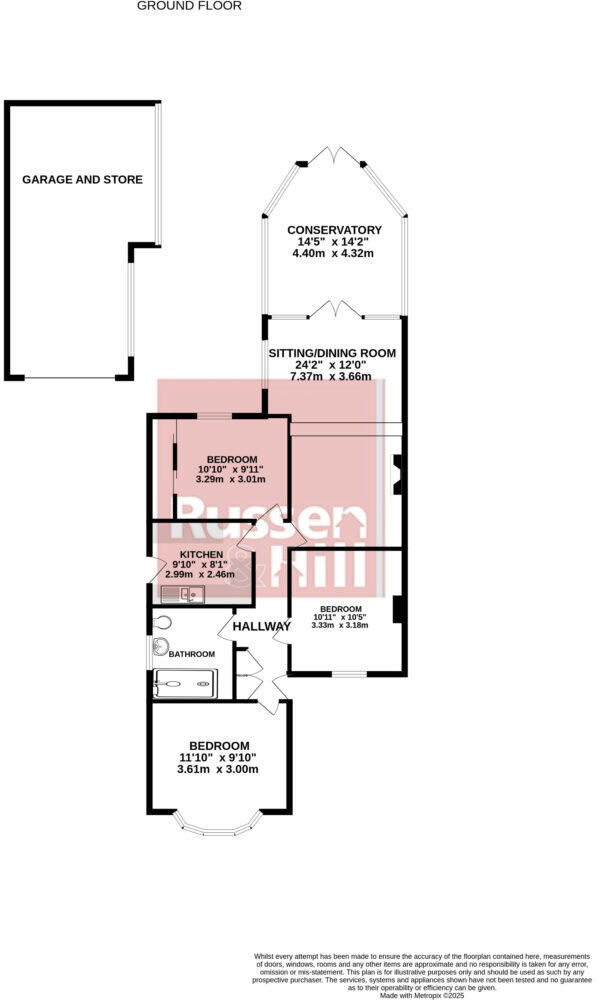Jerningham Road, New Costessey floorplan
