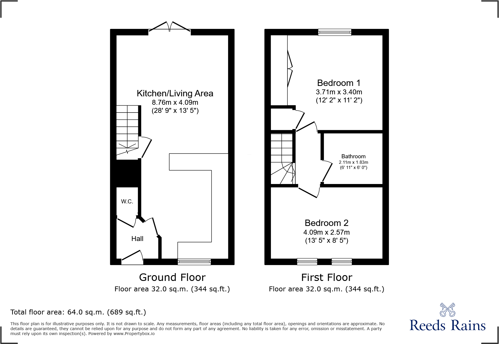 Cuthbert Court, Churwell, Morley, Leeds, LS27 floorplan