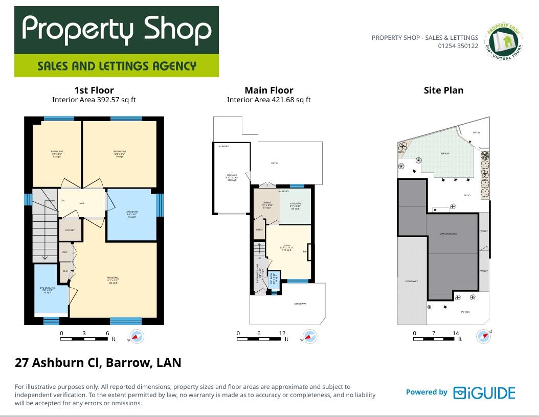 Ashburn Close, Barrow, Clitheroe, Lancashire, BB7 floorplan