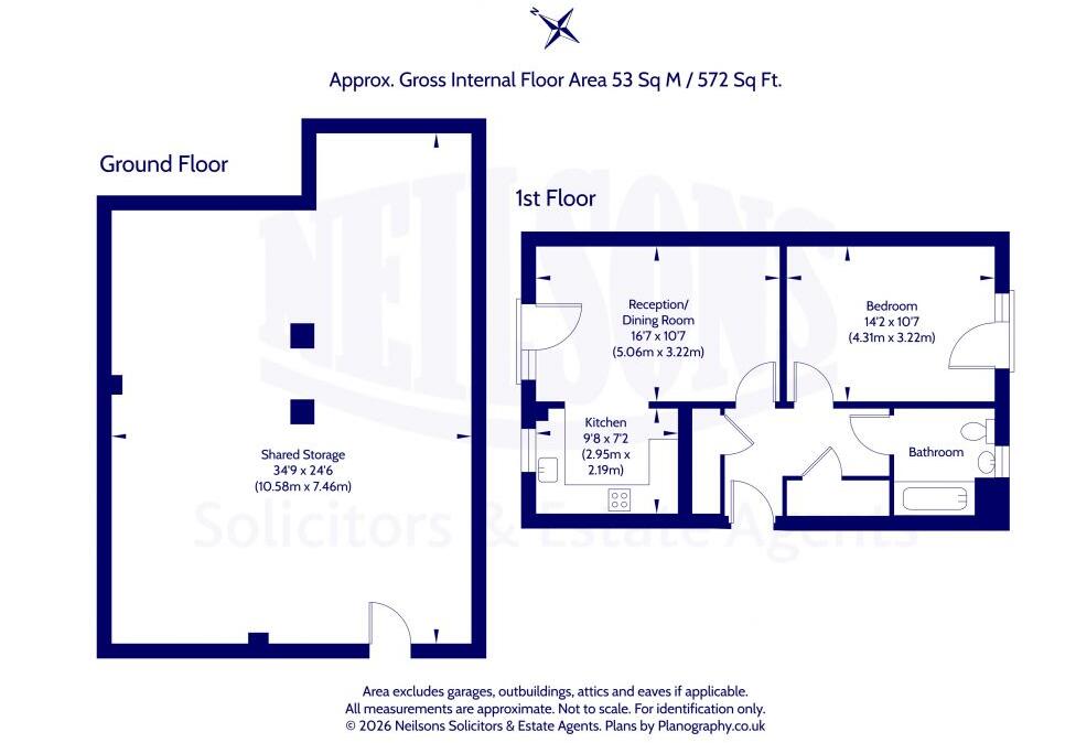 3/2 Broomview Path, Edinburgh, EH11 4FH floorplan