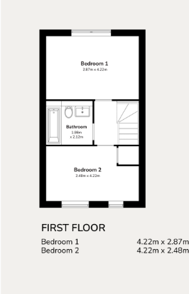 Kingsmead, Wooler, NE71 6BX floorplan