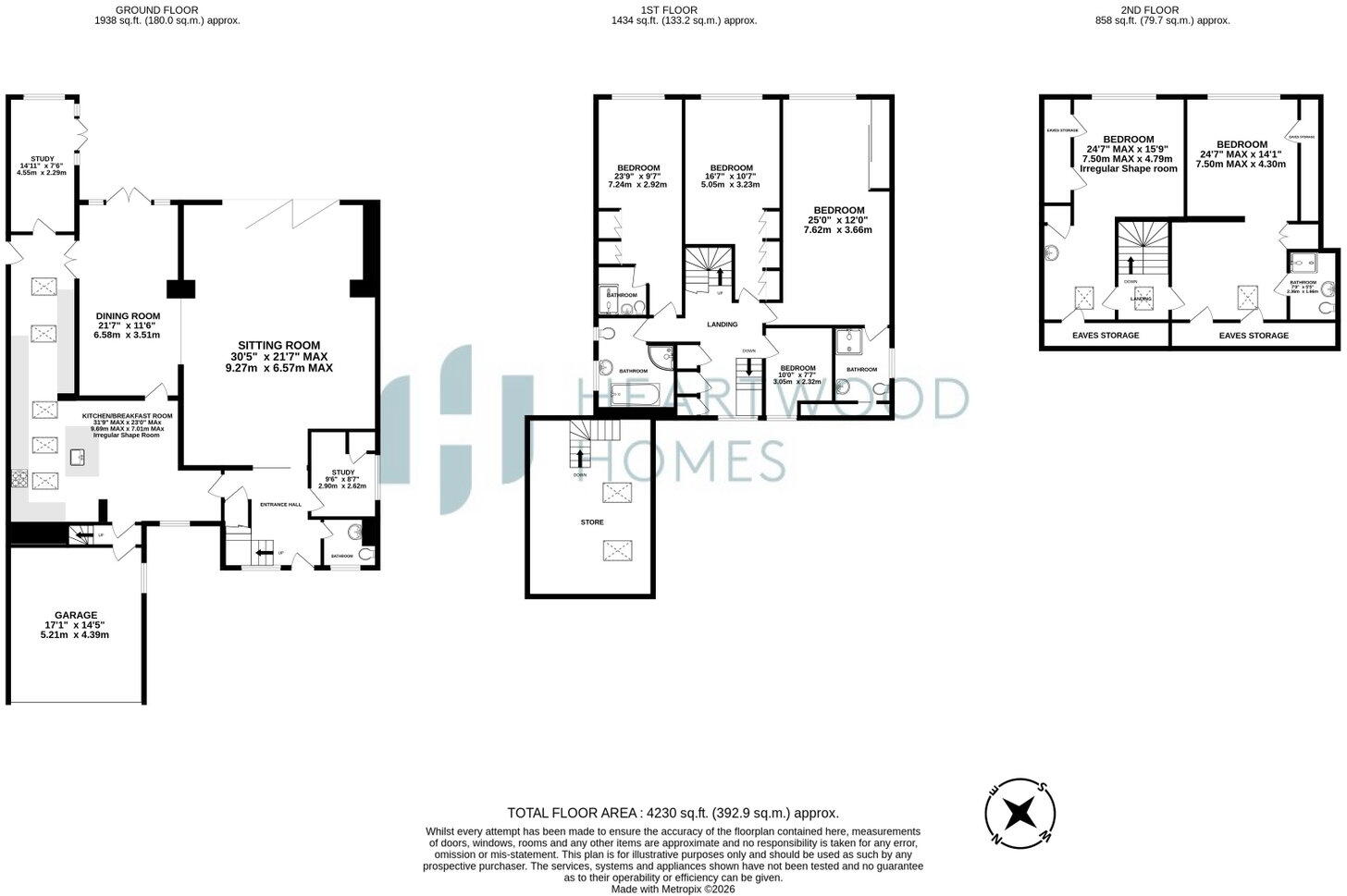 Faircross Way, St. Albans, AL1 4SD floorplan