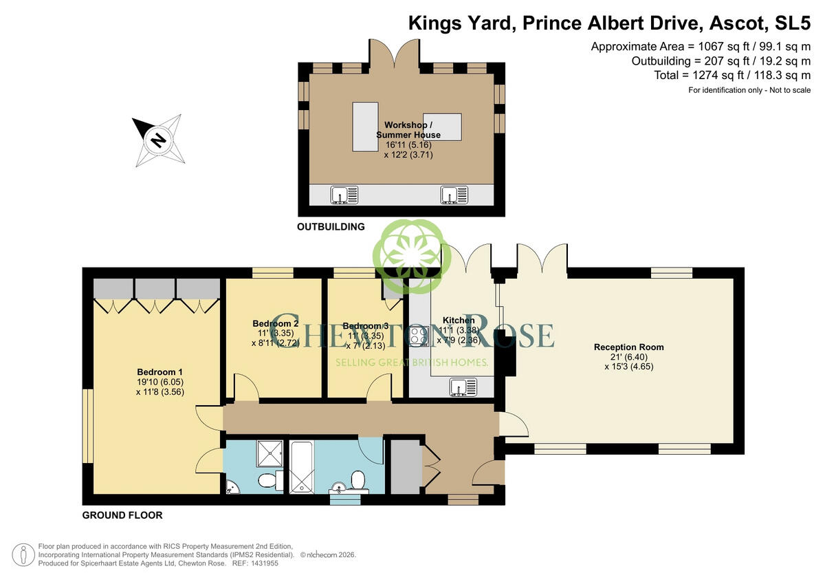 Prince Albert Drive, ASCOT floorplan