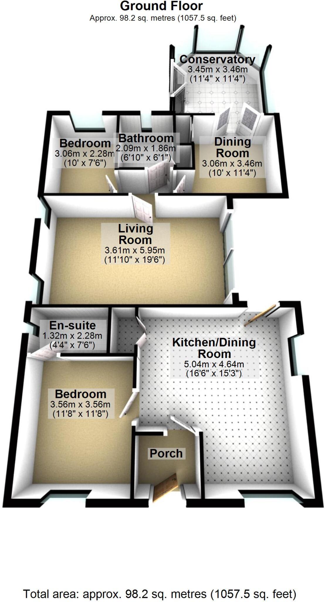Sun Bank Close, Shawclough, Rochdale, OL12 floorplan