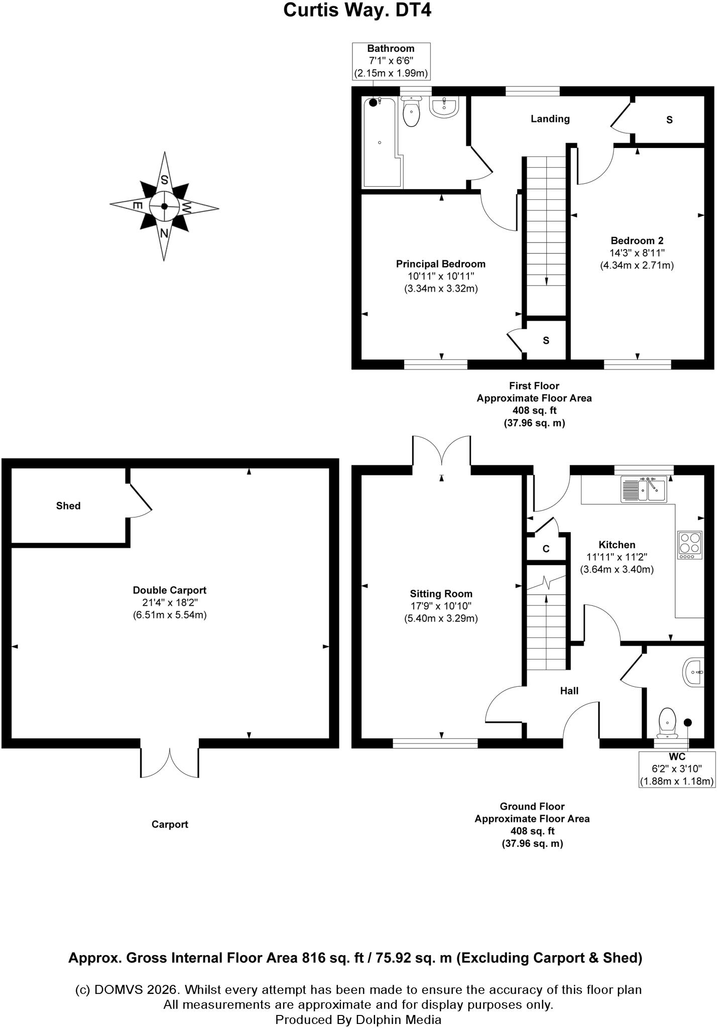 Weymouth, Dorset floorplan