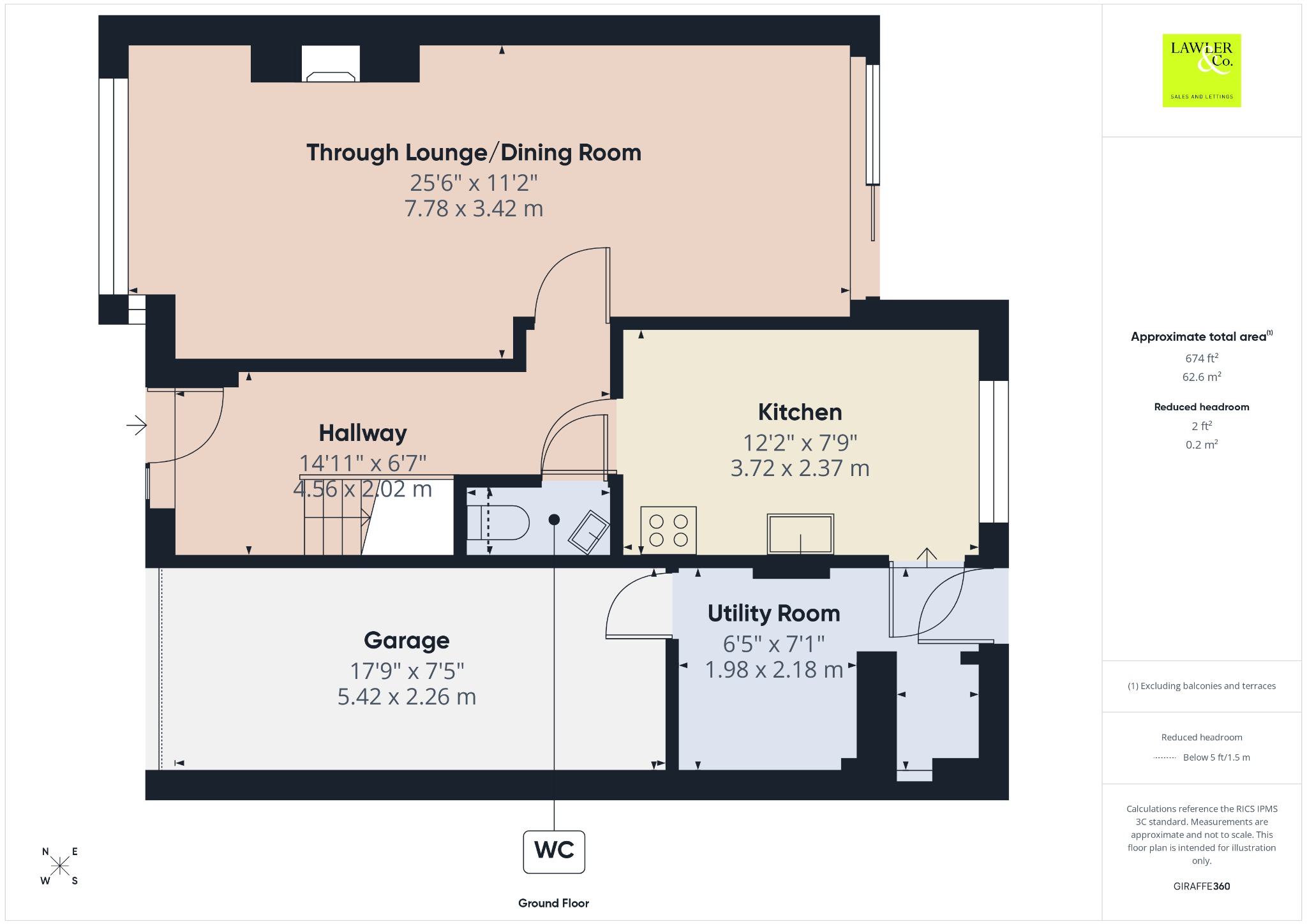 Green End, Denton, Manchester, Greater Manchester, M34 7PU floorplan