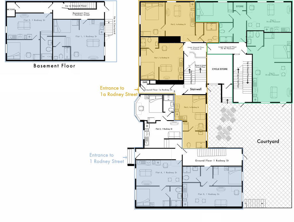 Rodney Street, Liverpool, L1 floorplan