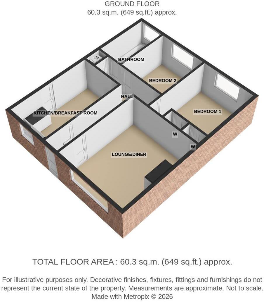 Claydon Grove, Gorleston, Great Yarmouth floorplan