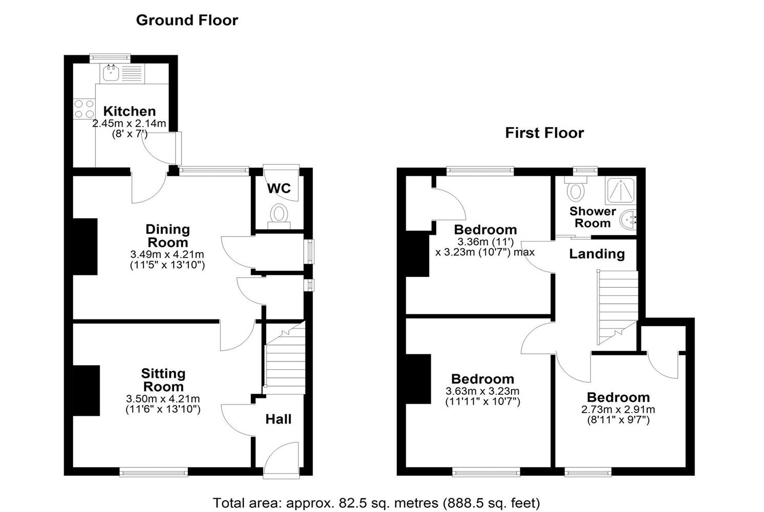 Bartram Avenue, Braintree, Essex, CM7 floorplan