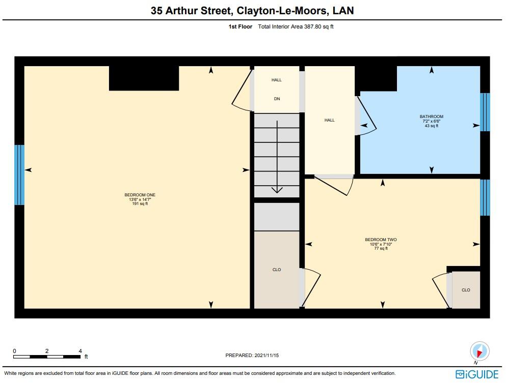 Arthur Street, Clayton Le Moors, Accrington, Lancashire, BB5 floorplan