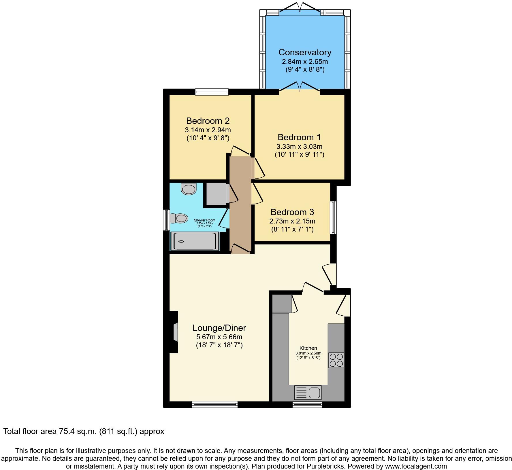 Richmond Drive, Doncaster, DN6 floorplan
