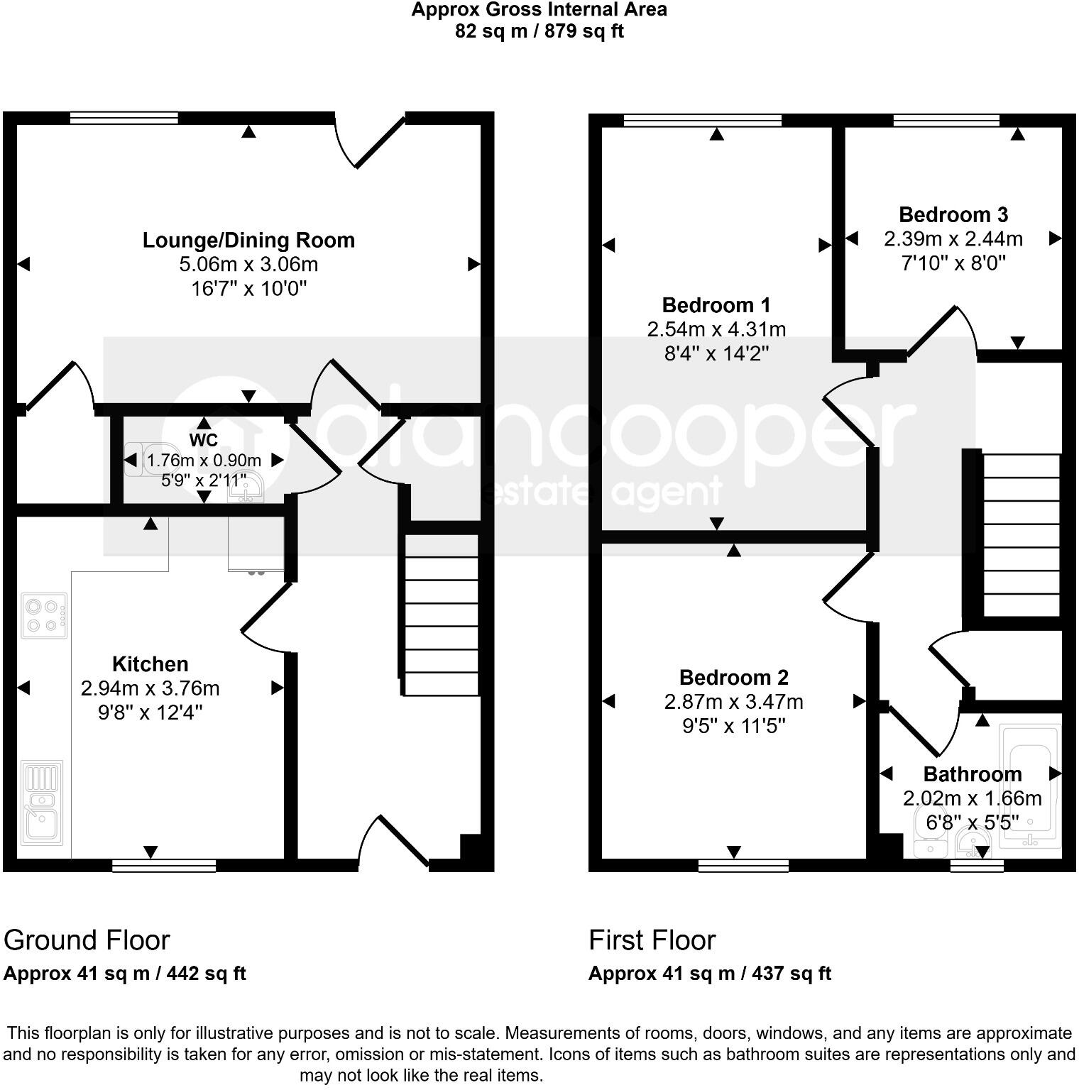 Russett Avenue, Manor Fields, Nuneaton, CV11 6YW floorplan