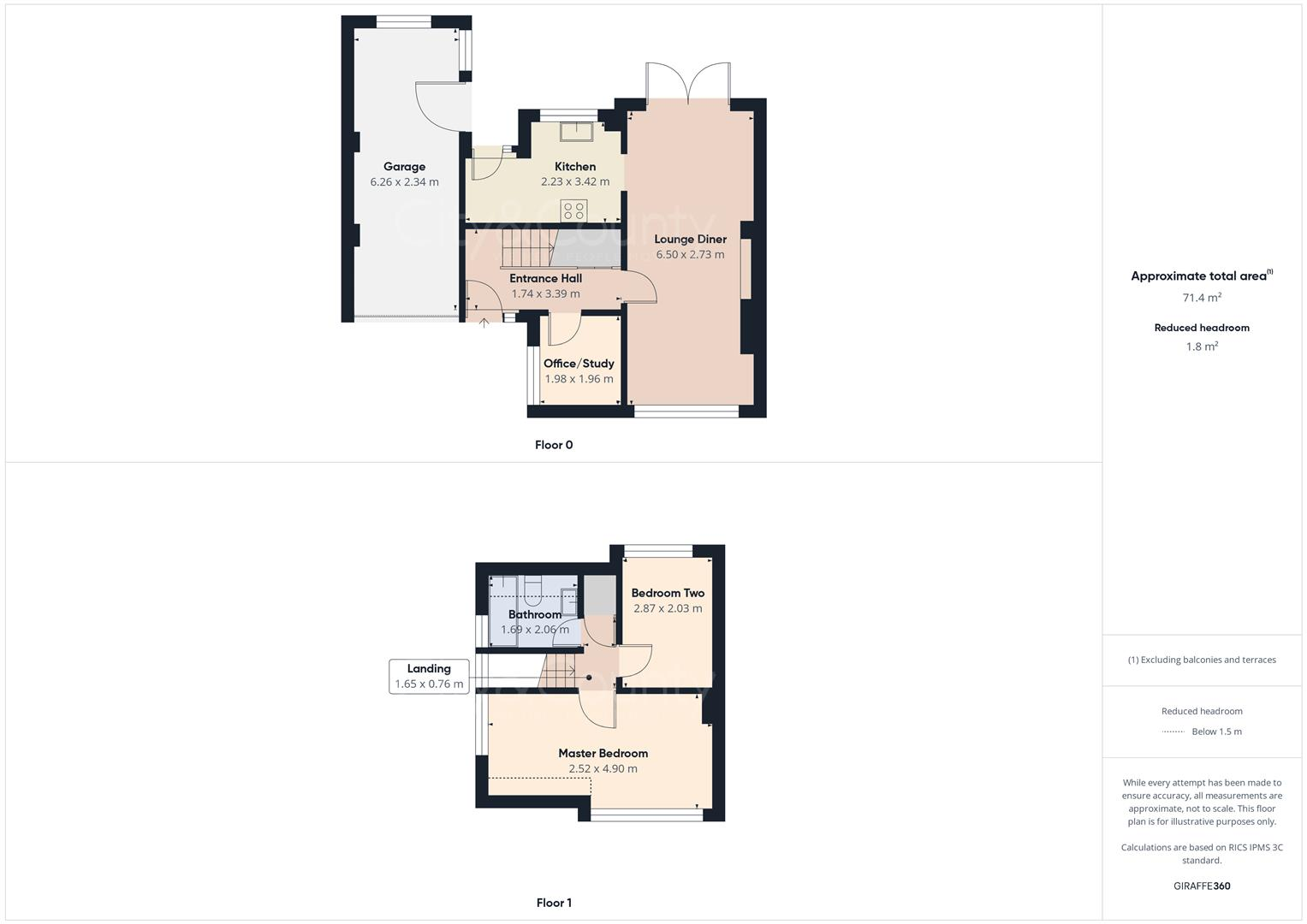 Coppingford Close, Peterborough floorplan