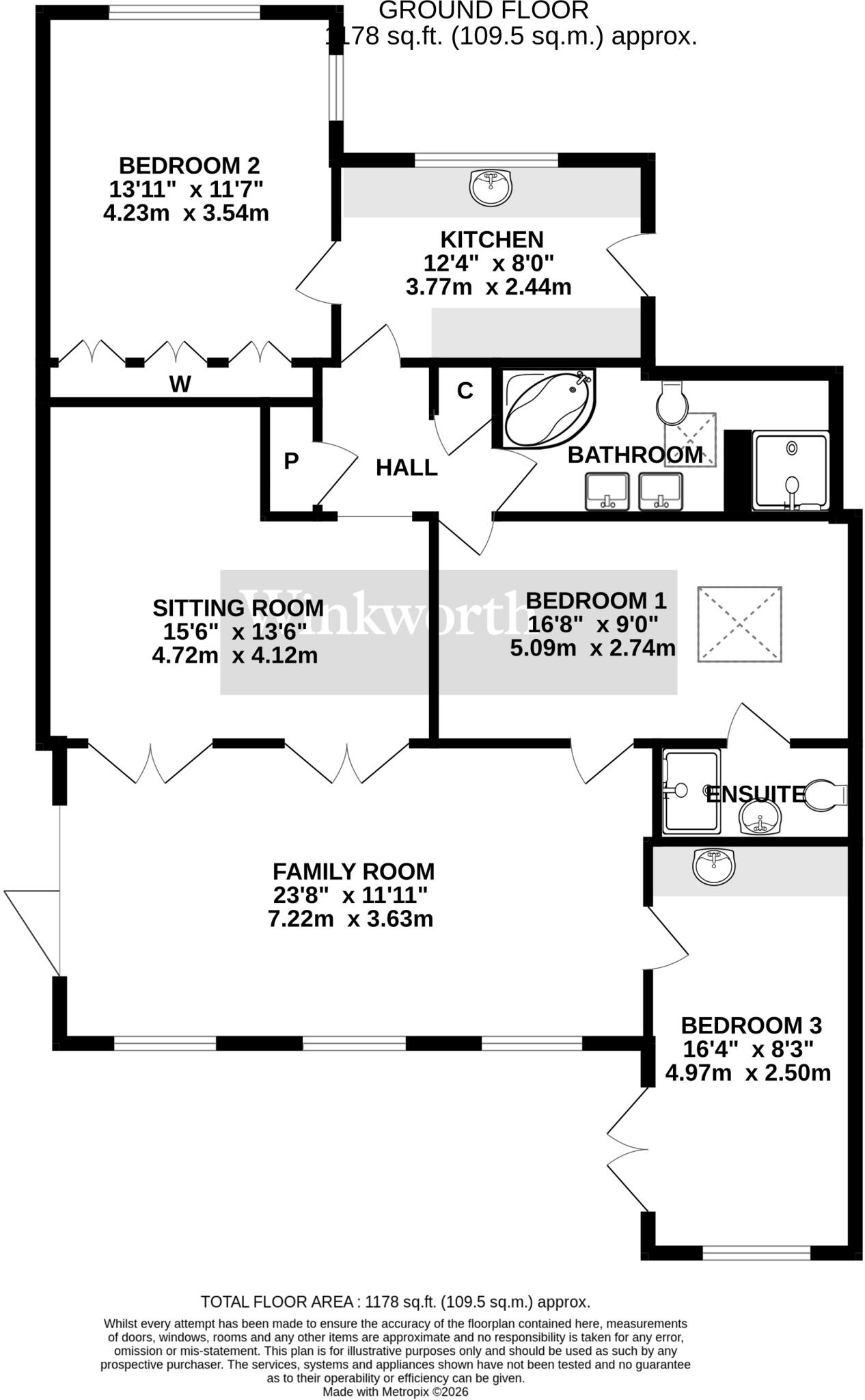 Cawstons Meadow, Poringland, Norwich, Norfolk, NR14 floorplan
