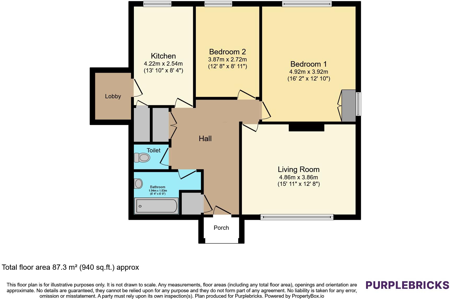 St. Marys Close, Littlehampton, BN17 floorplan