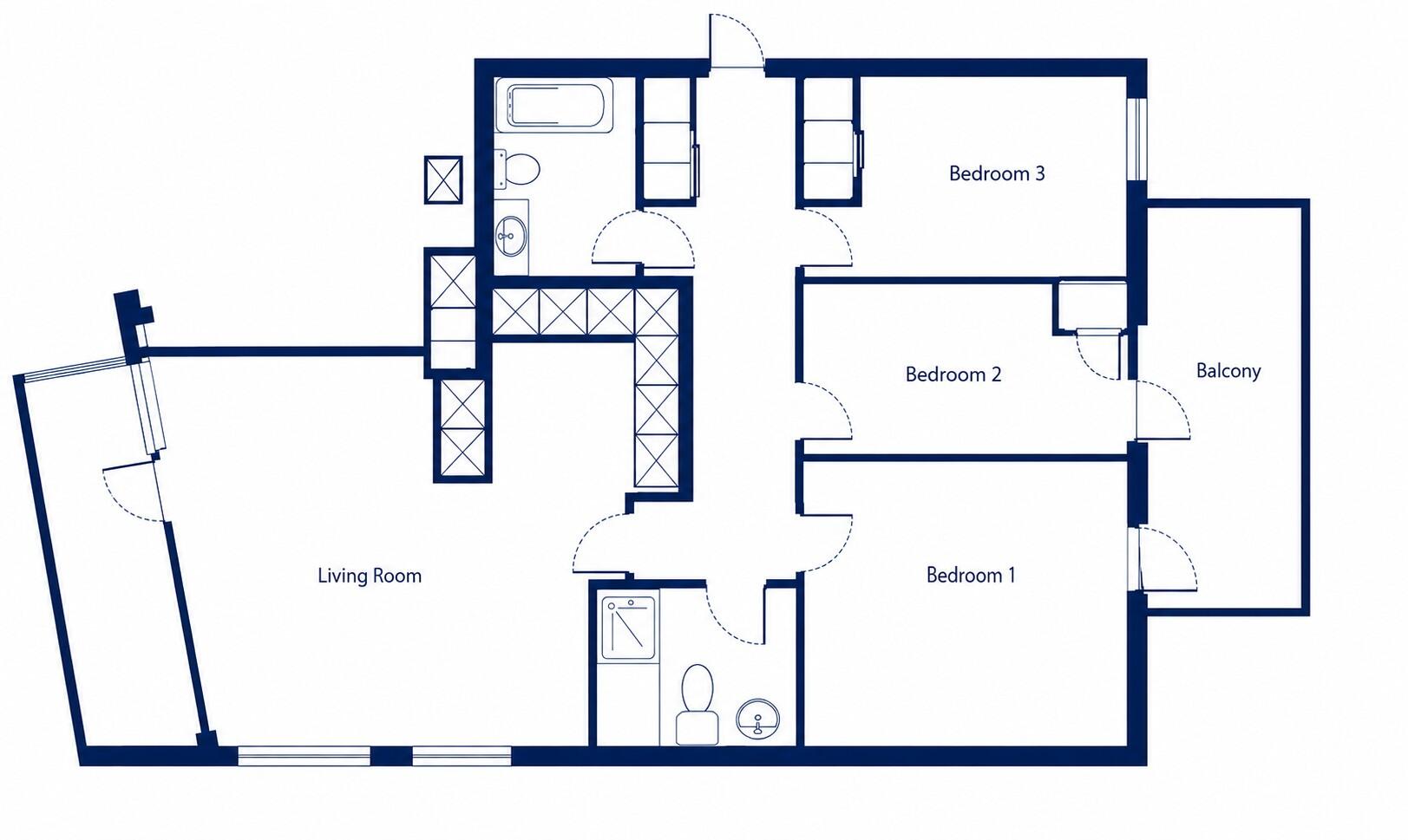 Gransden Avenue London E8 floorplan