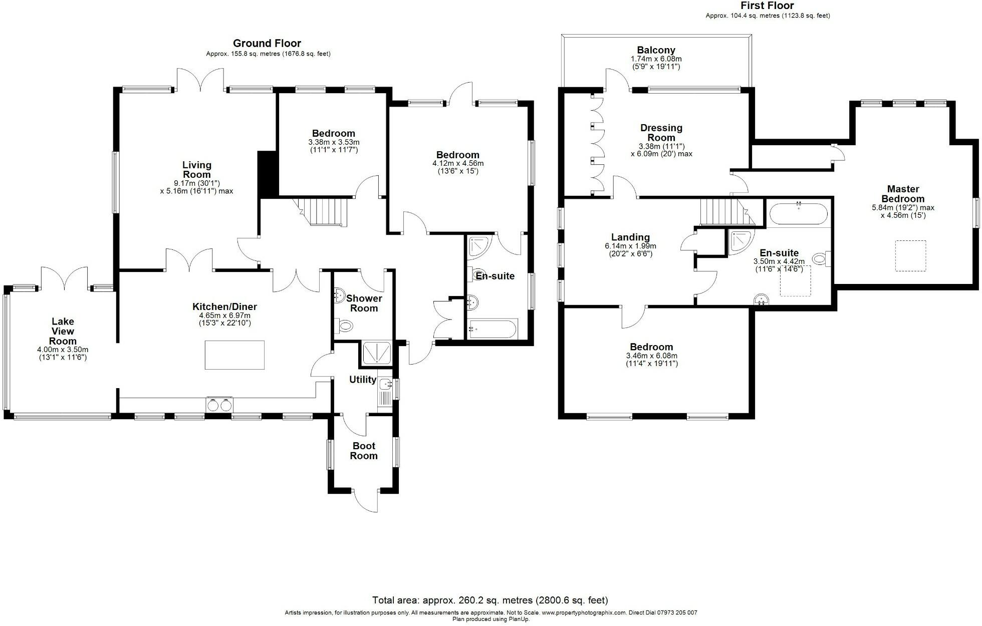 Gold Y Gors & Pencerrig Lake, Builth Wells, Powys, Mid Wales, LD2 floorplan