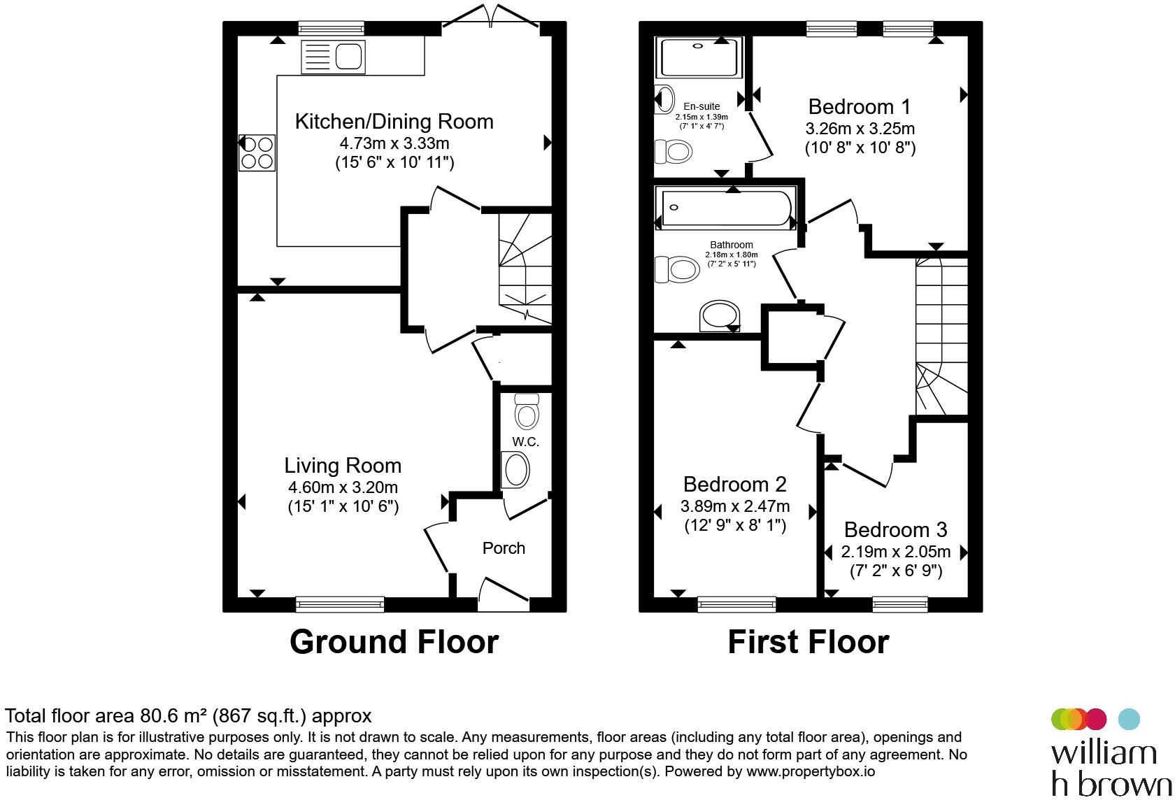 Hewers Way, Edwinstowe, Mansfield floorplan