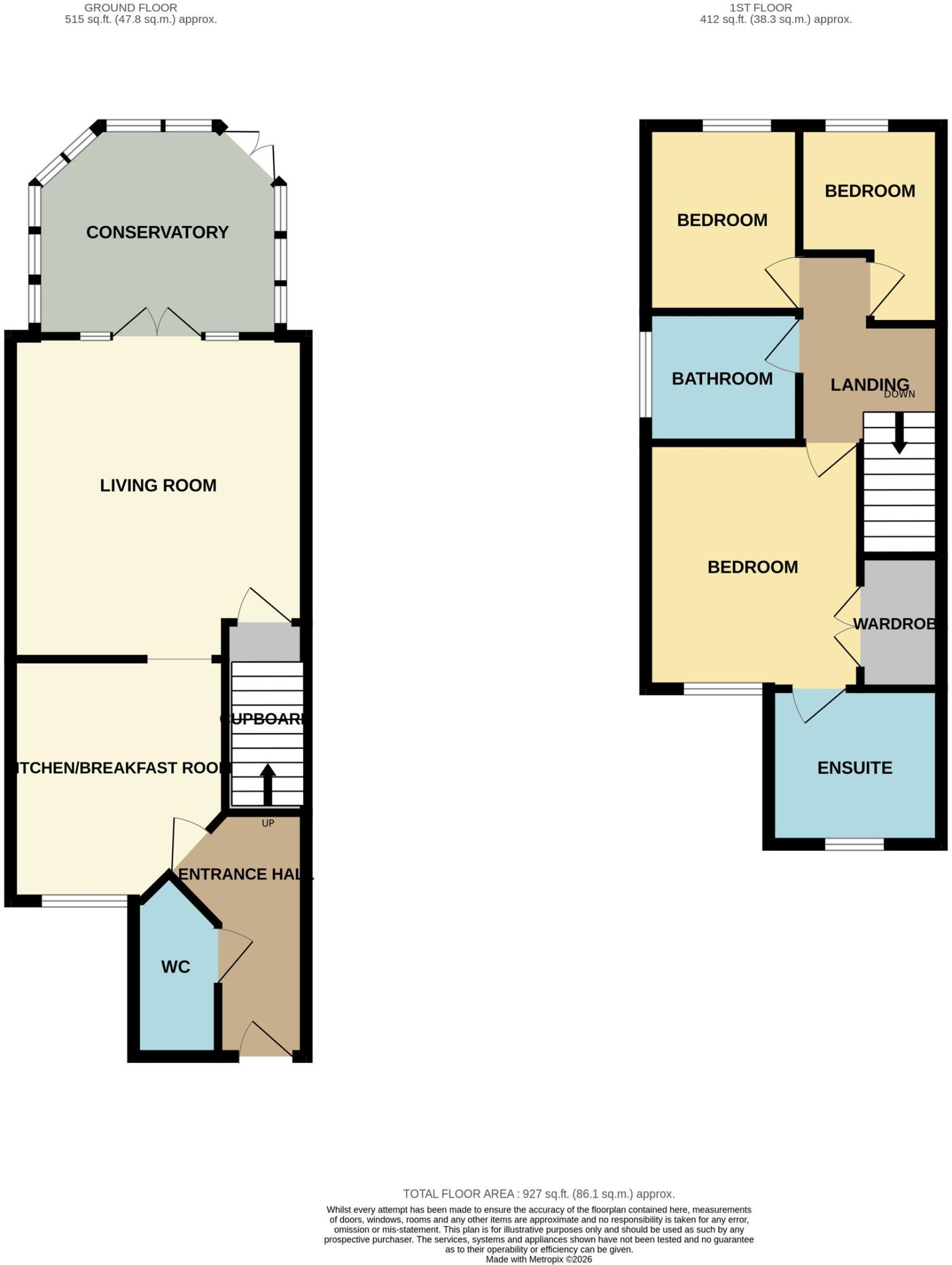 North Road, Gloucester, GL1 floorplan