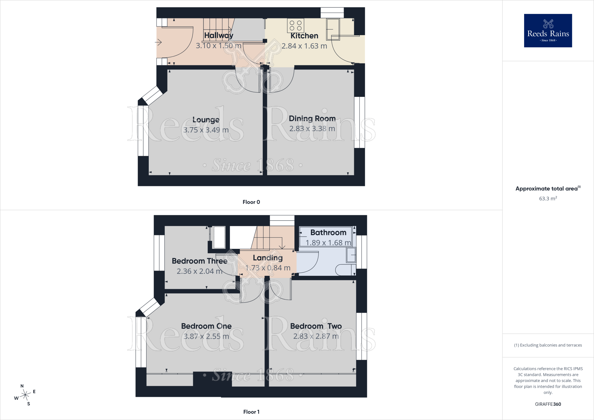 West View Drive, Halifax, West Yorkshire, HX2 floorplan