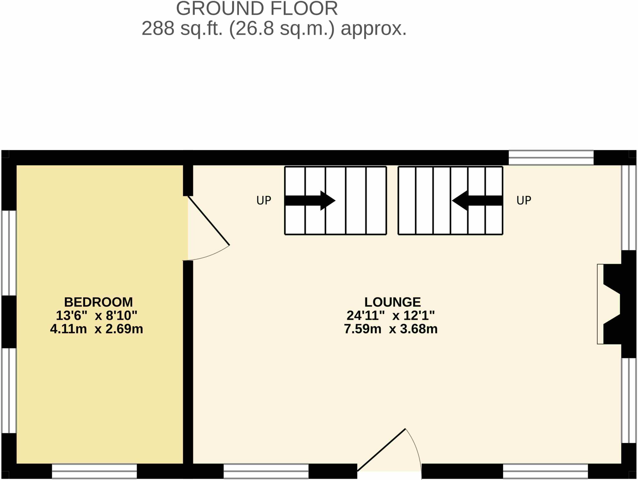Lee, Ilfracombe, Devon, EX34 floorplan