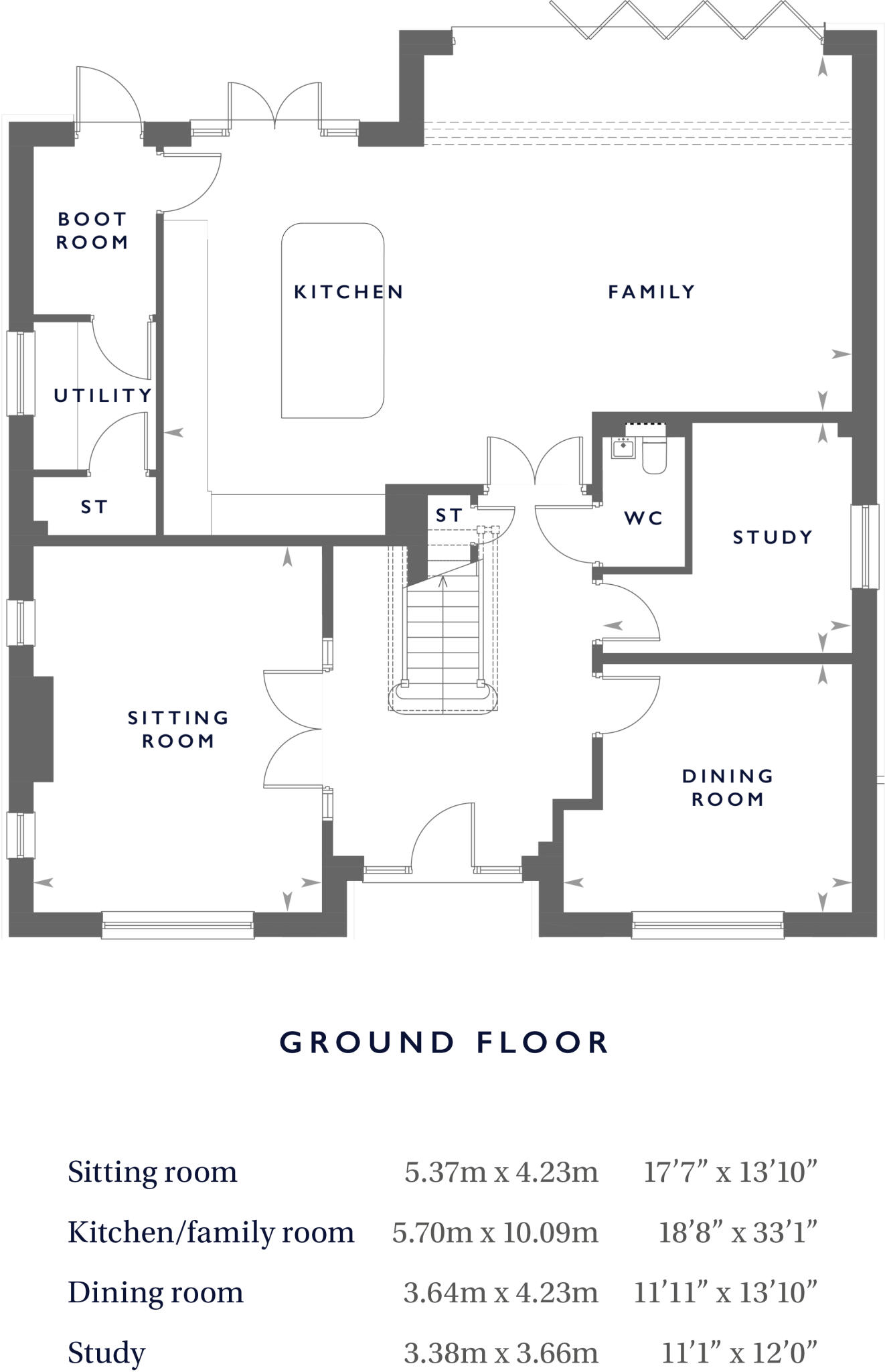 Hayfield Heights, Gotherington, Cheltenham, Gloucestershire, GL52 floorplan