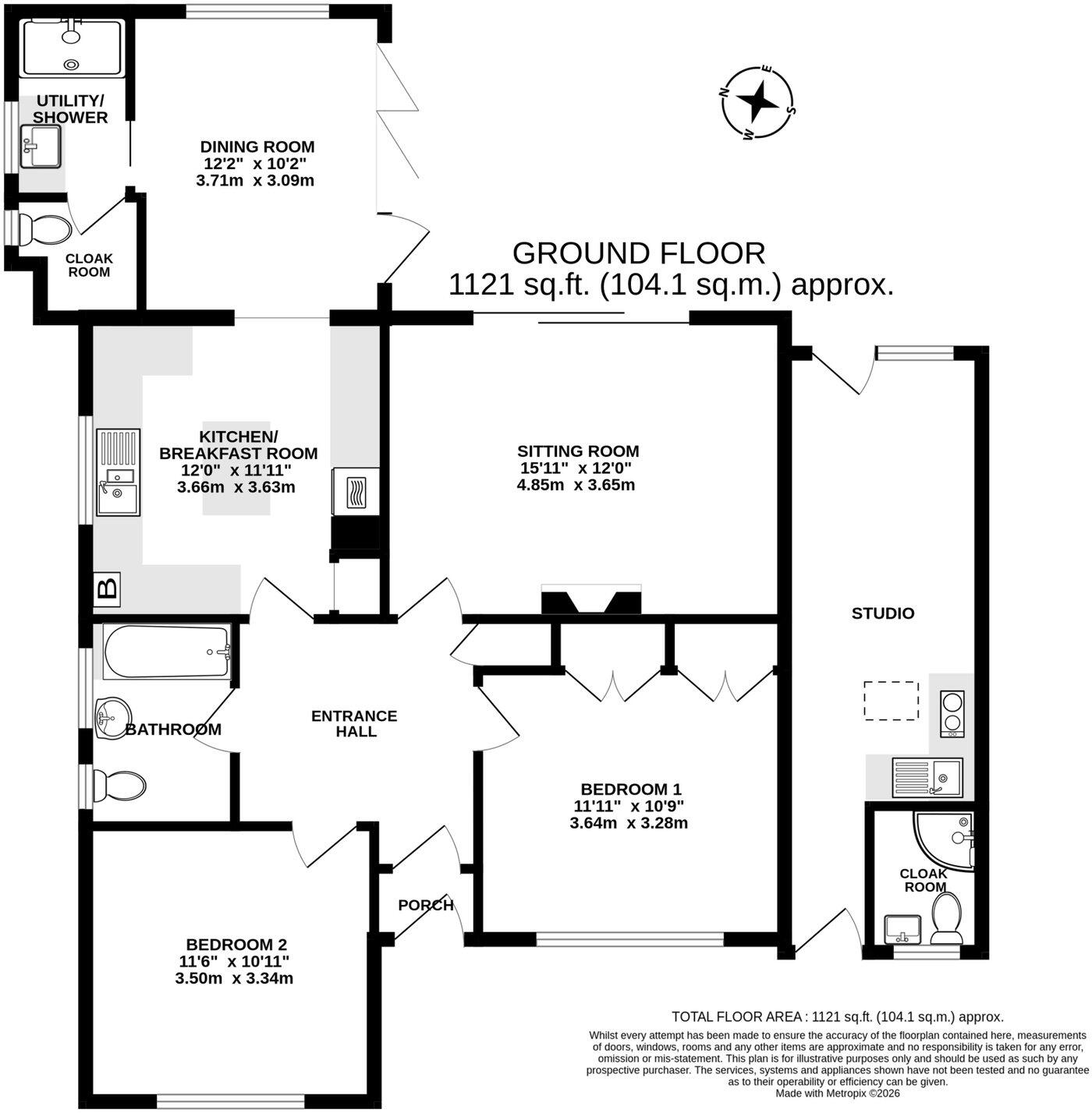 Grange Road, Alresford floorplan
