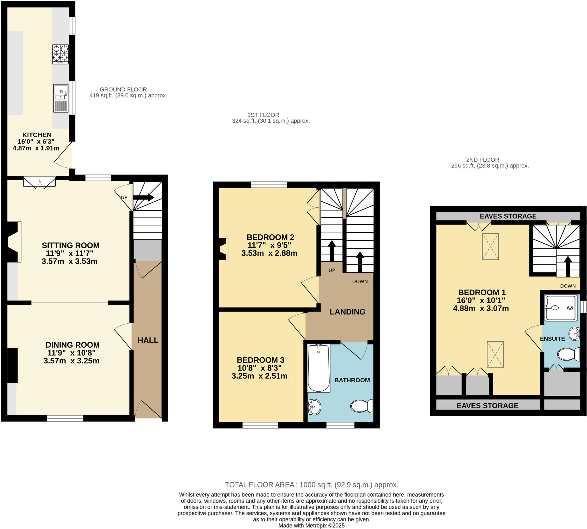 48, West Street, South Petherton, TA13 floorplan