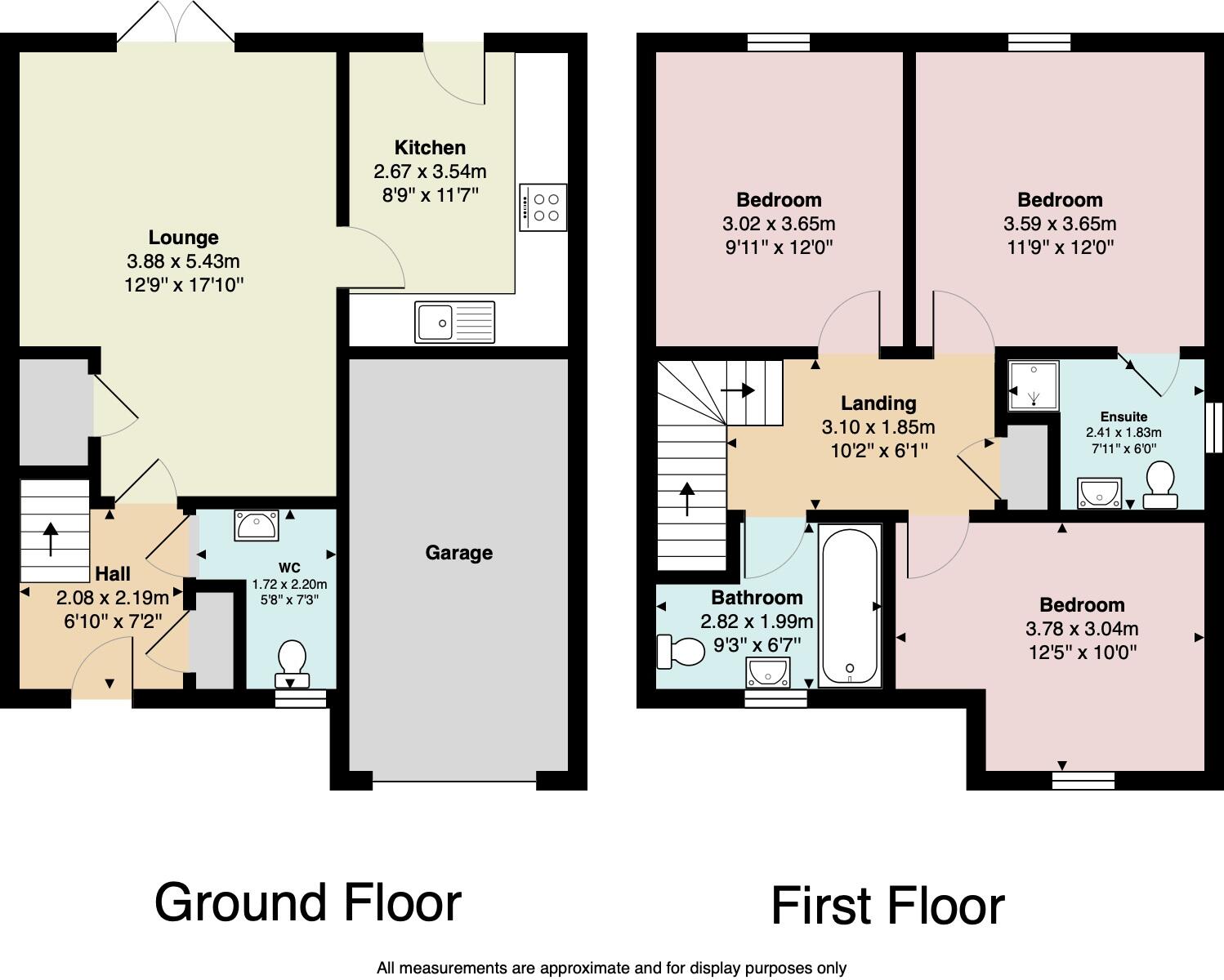 55, Hermitage Avenue, Helensburgh, Argyll And Bute G84  floorplan