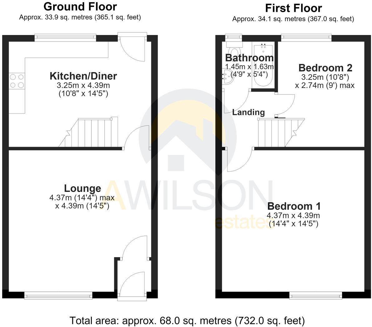 Jackson Street, Mottram, Hyde floorplan