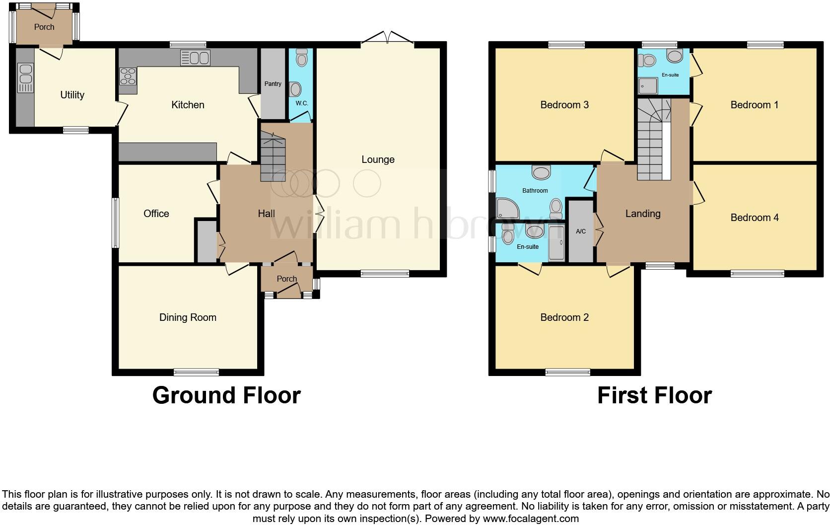 Stone Gate, Cowbit, Spalding floorplan