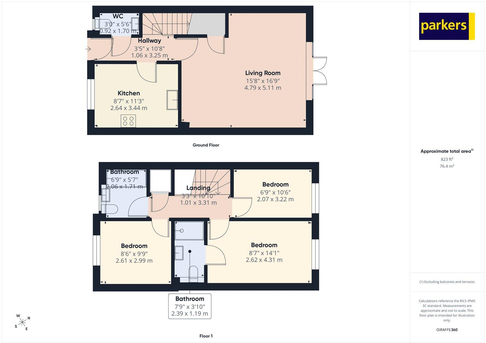 Elisha Close, Spencers Wood, Reading, Berkshire, RG7 floorplan