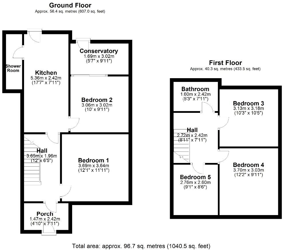 Room 4, Wiles Close, CB4 floorplan