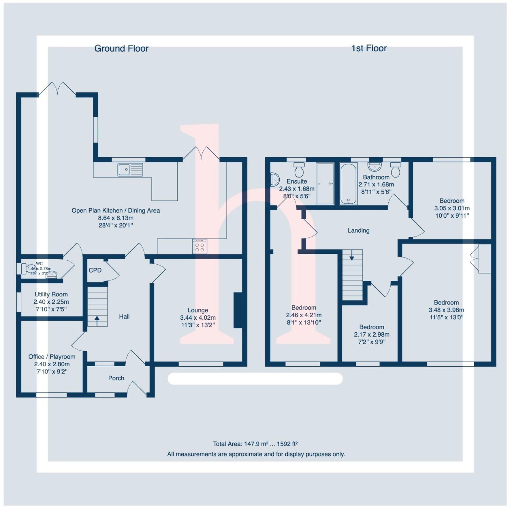 Devonshire Place, Prenton, CH43 floorplan