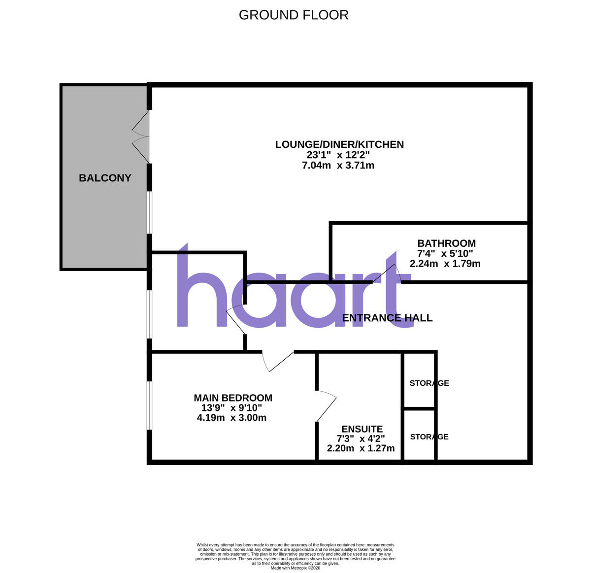 Regina Road, Chelmsford floorplan