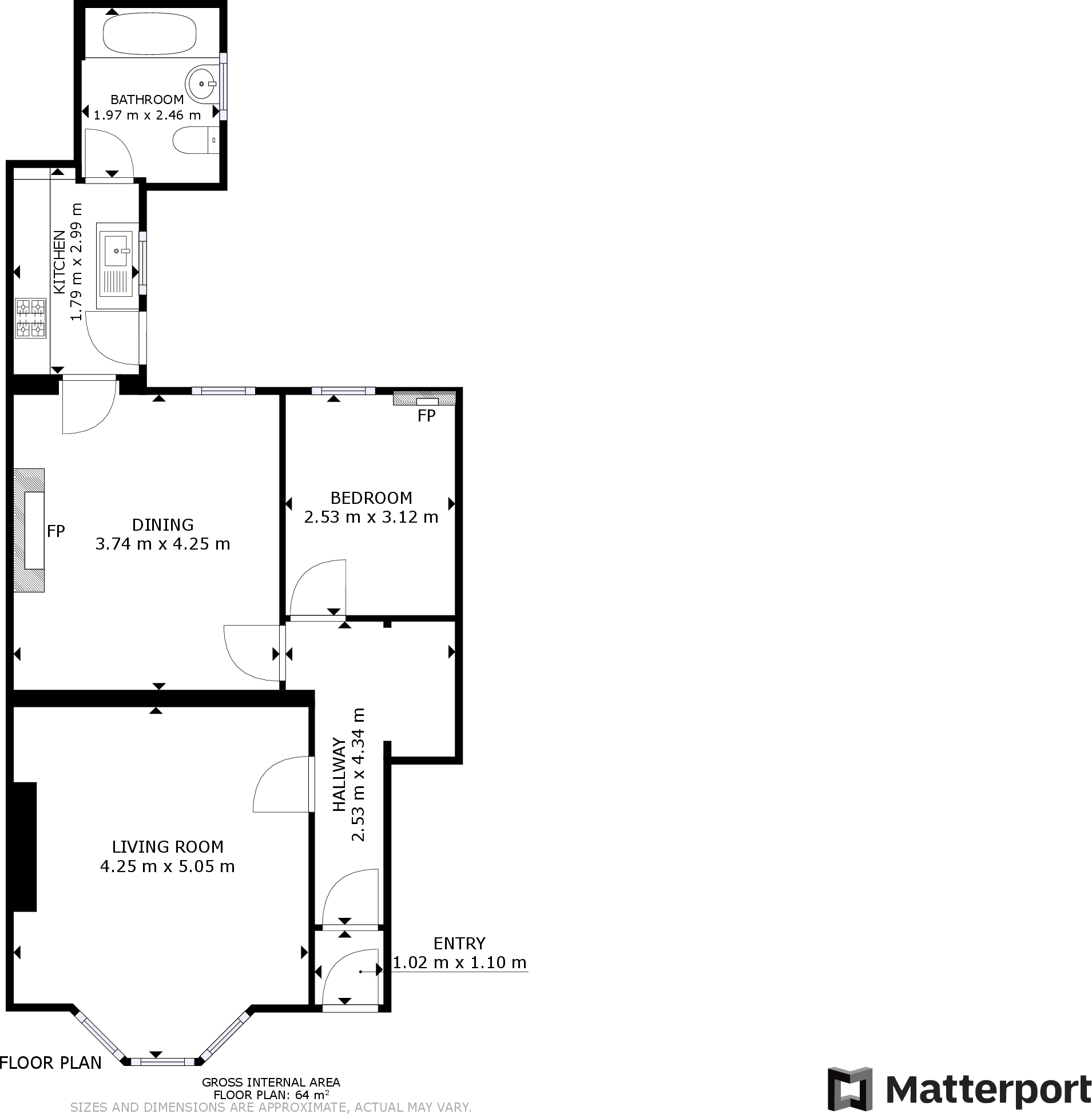 Trevor Terrace, North Shields floorplan